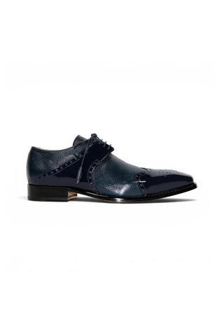 Emilio Franco Luciano Deer & Leather Derby-AmbrogioShoes