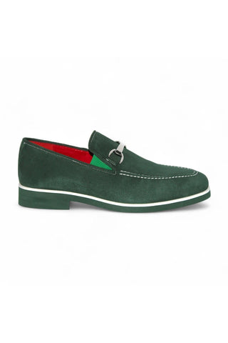Emilio Franco Nino II Suede Horse-Bit Loafer (EF1086)-AmbrogioShoes