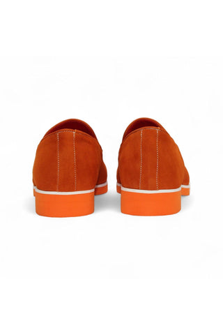 Emilio Franco Nino II Suede Horse-Bit Loafer-Dellamoda