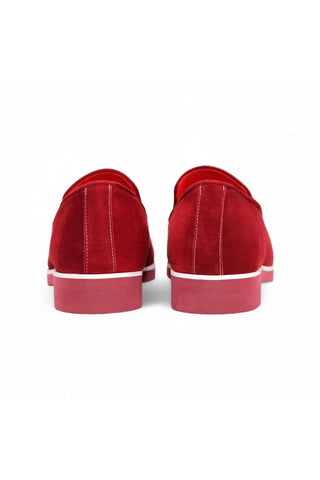 Emilio Franco Nino II Suede Horse-Bit Loafer-Dellamoda