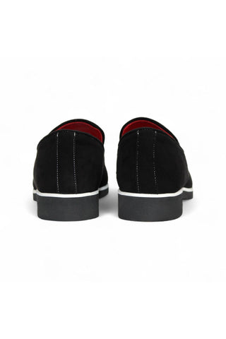 Emilio Franco Nino II Suede Horse-Bit Loafer-Dellamoda