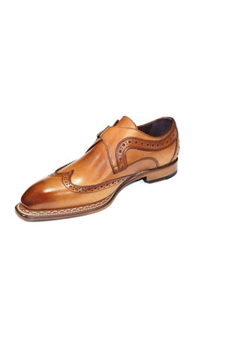 Emilio Franco Riccardo Leather Single Monk-strap-AmbrogioShoes