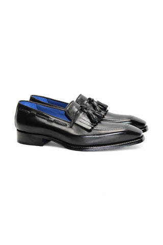 Emilio Franco Tommaso Men’s Shoes Leather Tassel Loafer (EF1272)-AmbrogioShoes