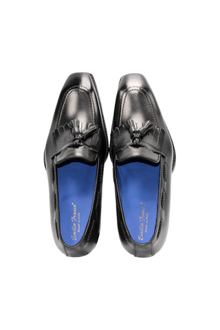 Emilio Franco Tommaso Men’s Shoes Leather Tassel Loafer (EF1272)-AmbrogioShoes