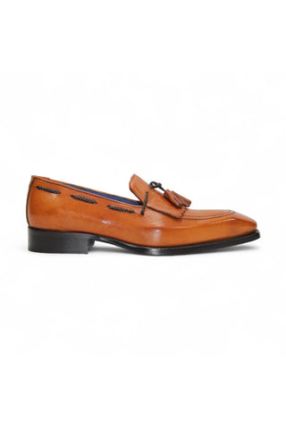 Emilio Franco Tommaso Men’s Shoes Leather Tassel Loafer (EF1272)-AmbrogioShoes