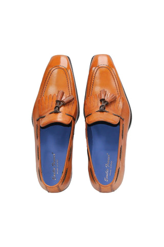 Emilio Franco Tommaso Men’s Shoes Leather Tassel Loafer (EF1272)-AmbrogioShoes