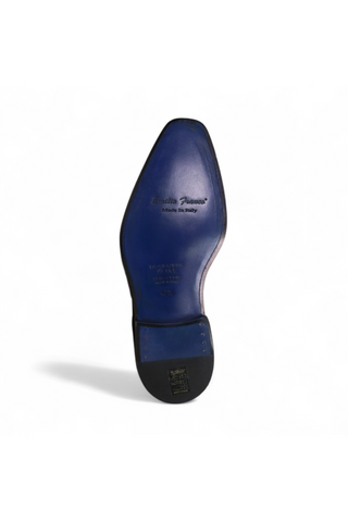 Emilio Franco Vincenzo Leather Single Monk-Strap-AmbrogioShoes