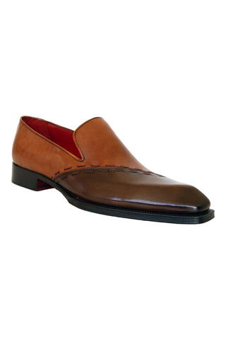 Emilio Franco Vittorio Leather Slip-On Loafer