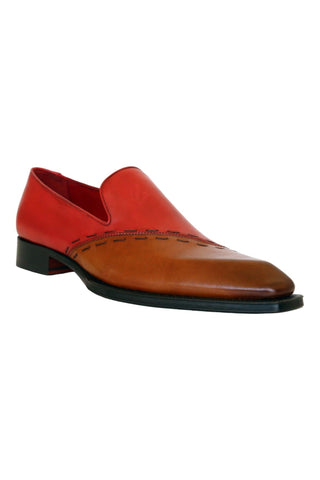 Emilio Franco Vittorio Leather Slip-On Loafer