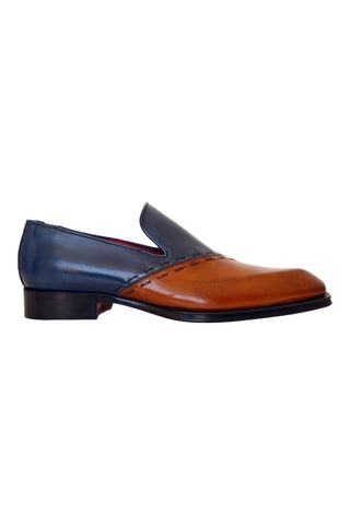 Emilio Franco Vittorio Leather Slip-On Loafer