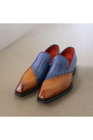 Emilio Franco Vittorio Leather Slip-On Loafer