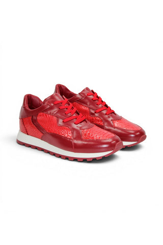 Fennix 3538 Multi Material Sneaker-AmbrogioShoes
