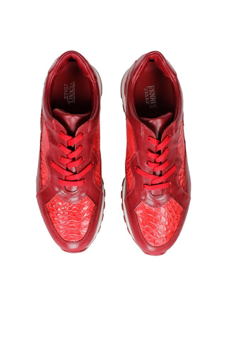 Fennix 3538 Multi Material Sneaker-AmbrogioShoes