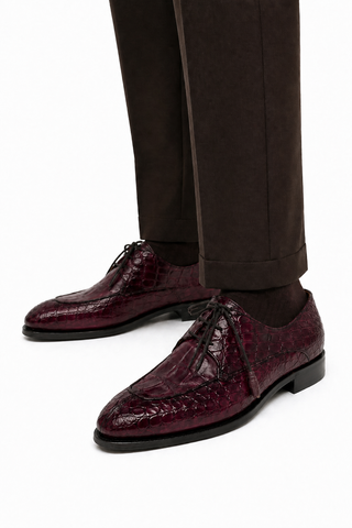 Fennix Benjamin Alligator Derby-AmbrogioShoes