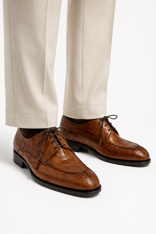 Fennix Benjamin Alligator Derby-AmbrogioShoes