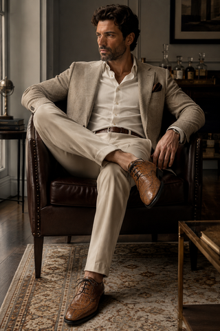 Fennix Benjamin Alligator Derby-AmbrogioShoes