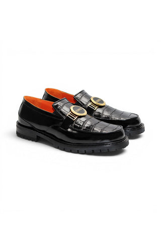 Fennix Brant Alligator & Leather Loafer-AmbrogioShoes