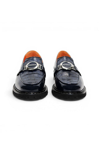 Fennix Brant Alligator & Leather Loafer-AmbrogioShoes