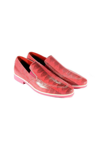Fennix Daniel Genuine Eel-Skin Slip-on Loafers (FXS2600)-AmbrogioShoes