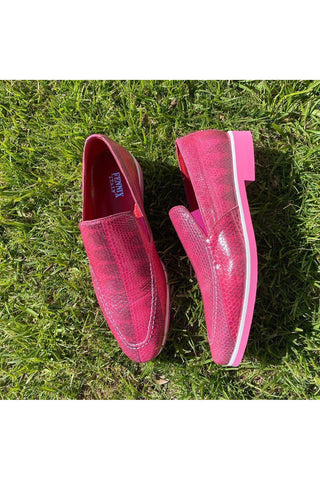 Fennix Daniel Genuine Eel-Skin Slip-on Loafers (FXS2600)-AmbrogioShoes