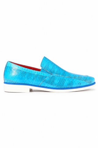 Fennix Daniel Genuine Eel-Skin Slip-on Loafers (FXS2600)-AmbrogioShoes