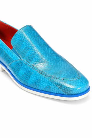 Fennix Daniel Genuine Eel-Skin Slip-on Loafers (FXS2600)-AmbrogioShoes
