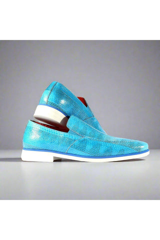 Fennix Daniel Genuine Eel-Skin Slip-on Loafers (FXS2600)-AmbrogioShoes