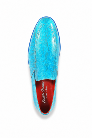 Fennix Daniel Genuine Eel-Skin Slip-on Loafers (FXS2600)-AmbrogioShoes