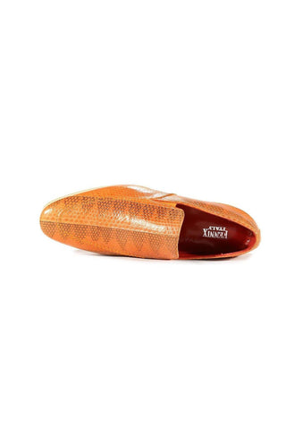 Fennix Daniel Genuine Eel-Skin Slip-on Loafers (FXS2600)-AmbrogioShoes