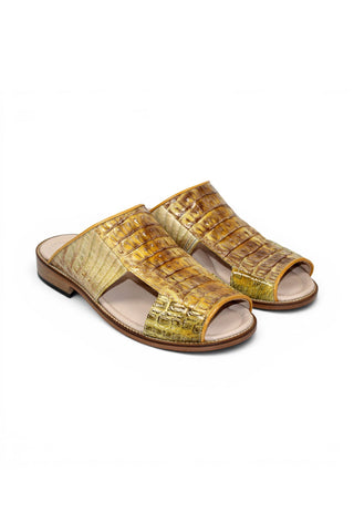 Fennix Diego Alligator Sandal-AmbrogioShoes