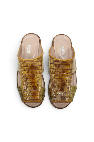 Fennix Diego Alligator Sandal-AmbrogioShoes
