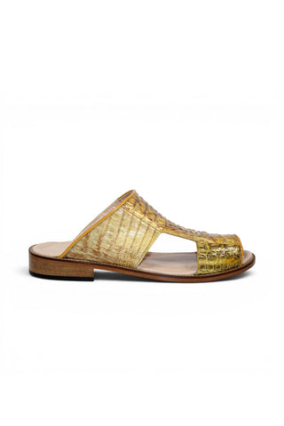 Fennix Diego Alligator Sandal-AmbrogioShoes
