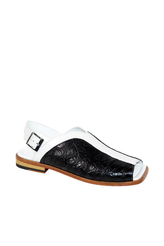 Fennix FX127 Alligator & Leather Sandal