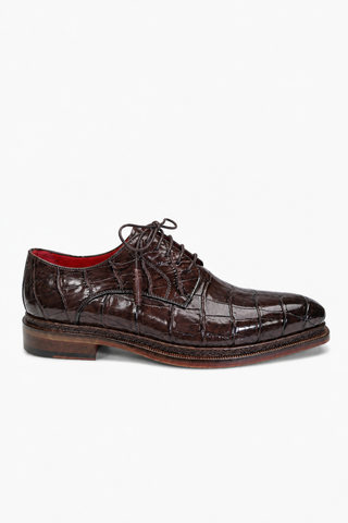 Fennix Gabriel Alligator Derby-AmbrogioShoes