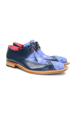 Fennix Harry Exotic Alligator Skin & Calf-Skin Leather Derby (FX1156)