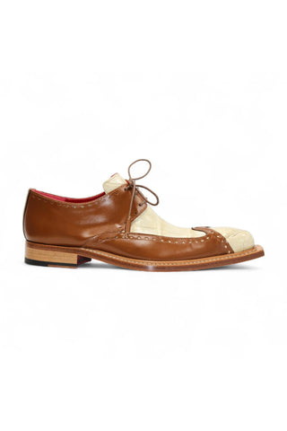 Fennix Harry Exotic Alligator Skin & Calf-Skin Leather Derby (FX1156)