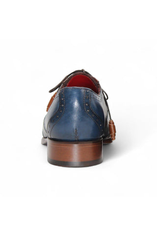 Fennix Jax Crocodile & Leather Derby-Dellamoda