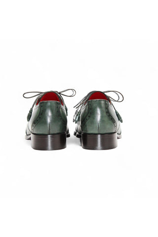 Fennix Jax Crocodile & Leather Derby-Dellamoda