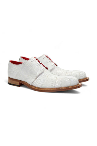 Fennix Kingston Alligator Skin Derby (FX1141)-AmbrogioShoes