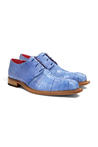 Fennix Kingston Alligator Skin Derby (FX1141)-AmbrogioShoes