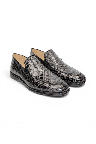 Fennix Lance Alligator Loafer-AmbrogioShoes