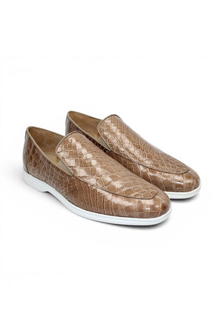 Fennix Lance Alligator Loafer-AmbrogioShoes