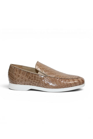 Fennix Lance Alligator Loafer-Dellamoda