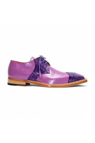 Fennix Landon 2 Alligator & Leather Derby (FX1160)-AmbrogioShoes