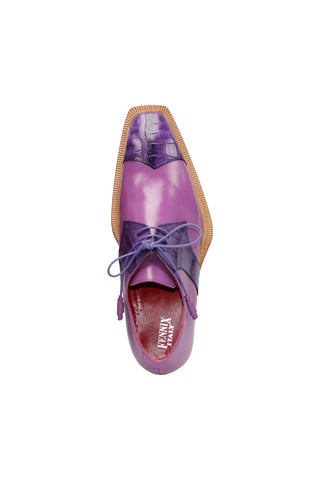 Fennix Landon 2 Alligator & Leather Derby (FX1160)-AmbrogioShoes