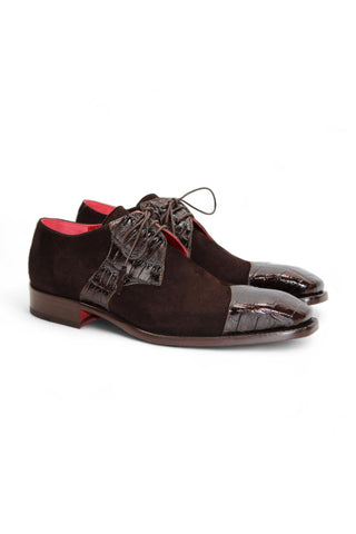 Fennix Landon Alligator & Suede Derby (FX1032)