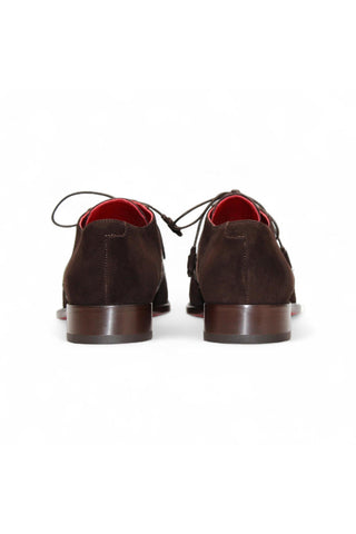 Fennix Landon Alligator & Suede Derby (FX1032)-Dellamoda