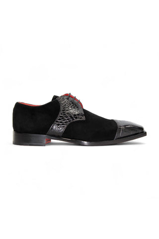 Fennix Landon Alligator & Suede Derby (FX1032)