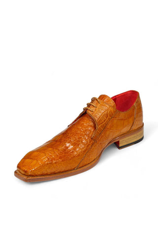 Fennix Logan Alligator Derby-AmbrogioShoes