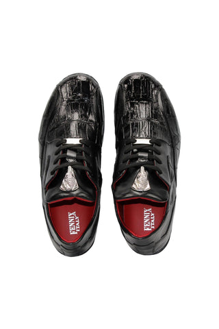 Fennix Mason Alligator & Leather Sneaker-AmbrogioShoes